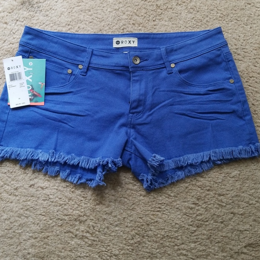 Roxy size 30 Blue Shorts